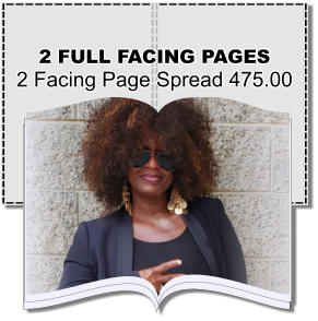 2 FULL FACING PAGES 2 Facing Page Spread 475.00
