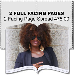 2 FULL FACING PAGES 2 Facing Page Spread 475.00